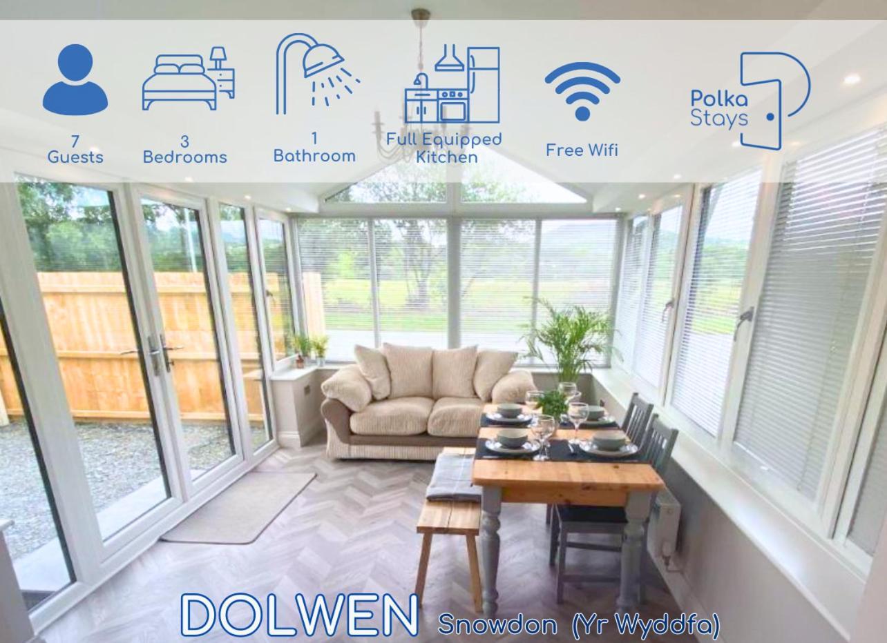 Dolwen Snowdonia Home by PolkaDot Caernarfon Zewnętrze zdjęcie